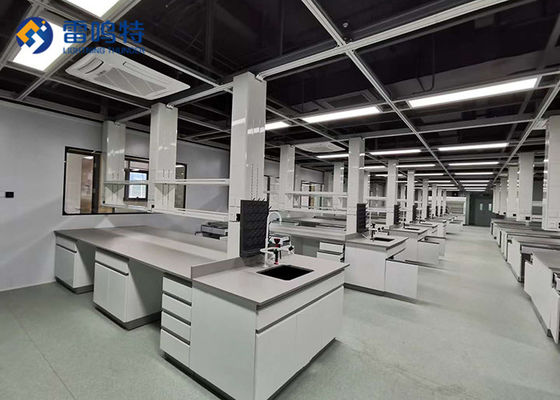 Fenolik Reçine Kimyası 0.9m Laboratuvar Tezgahları Masaüstü Bilgisayarlar İçin Kimyasal Dirençli Mobilya